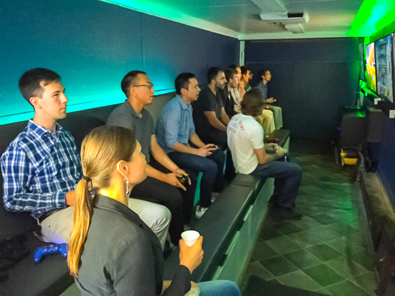 Team Building Event Mobile Video Game Party with Game Trucks GT