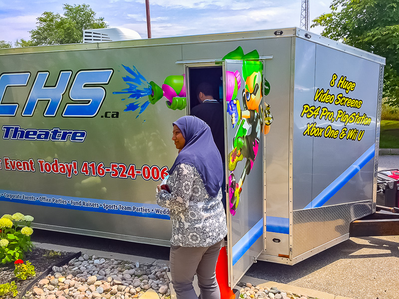 Team Building Event Mobile Video Game Party with Game Trucks GT