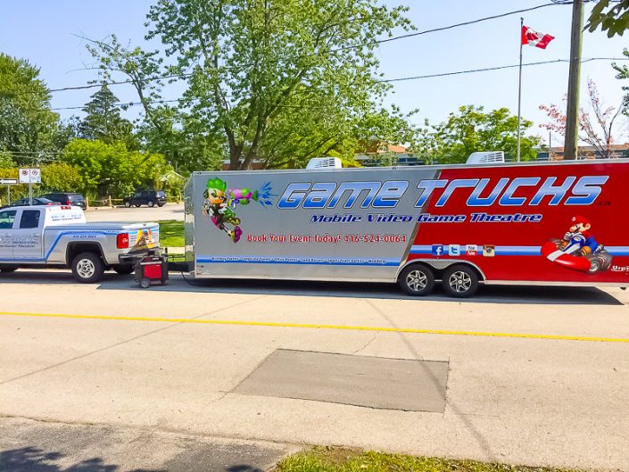 Mobile Video Game Truck got a new amazing view Mobile Video Game